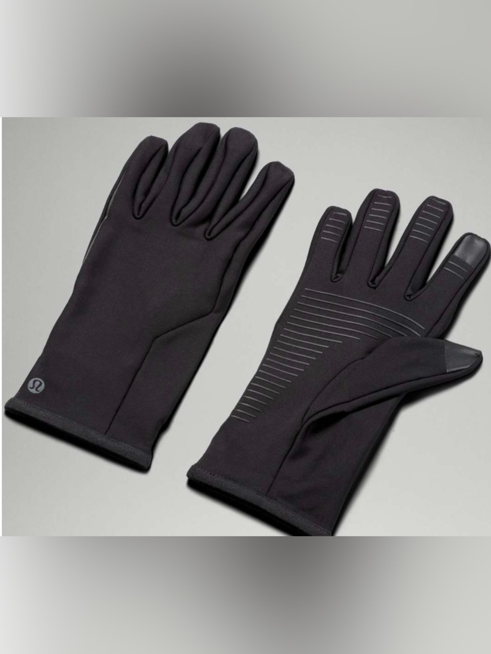 NWOT New Lululemon Cold Terrain Running Gloves Black